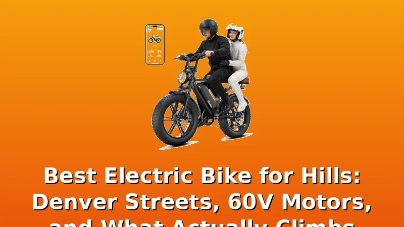 Best Electric Bike for Hills: Denver Streets, 60V Motors, and What Actually Climbs - Motor Roost review with measurements and honest opinion