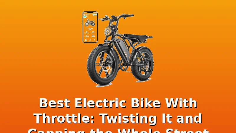 Best Electric Bike With Throttle: Twisting It and Gapping the Whole Street - Motor Roost review with measurements and honest opinion
