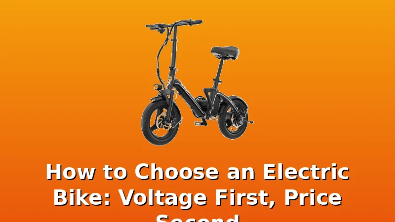 How to Choose an Electric Bike: Voltage First, Price Second - Motor Roost review with measurements and honest opinion
