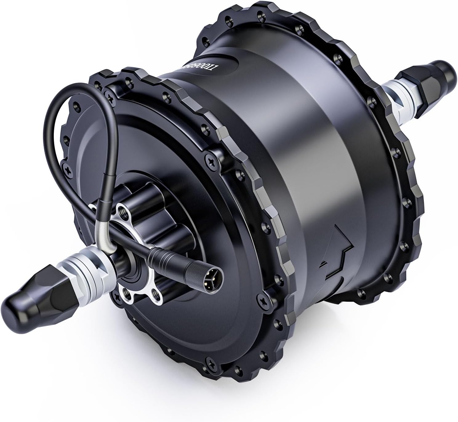 Electric Bicycle Hub Motor, 48V 1000W 9Pins Rear Wheel Motor, IP65 Waterproof Aluminum Alloy Construction, Compatible with 20/24/26-inch Rims. 34MPH, Suitable for DIY Electric Bicycle Conversions